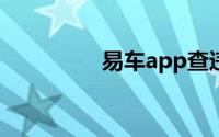 易车app查违章怎么下载