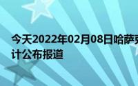 今天2022年02月08日哈萨克斯坦疫情最新消息数据情况统计公布报道