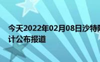 今天2022年02月08日沙特阿拉伯疫情最新消息数据情况统计公布报道