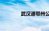 武汉通鄂州公交（武汉通）