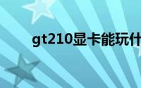 gt210显卡能玩什么游戏（GT210）