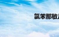 氯苯那敏片（氯苯）