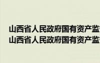 山西省人民政府国有资产监督管理委员会市场监督管理局（山西省人民政府国有资产监督管理委员会）