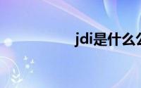 jdi是什么公司（JDI）