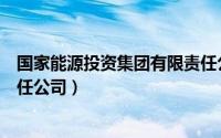 国家能源投资集团有限责任公司（国家能源投资集团有限责任公司）