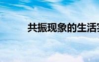 共振现象的生活实例（共振现象）