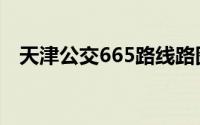 天津公交665路线路图（天津公交665路）