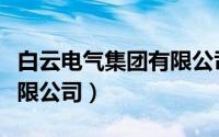 白云电气集团有限公司上市（白云电气集团有限公司）