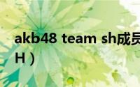 akb48 team sh成员名单（AKB48 Team SH）