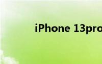 iPhone 13pro（iPhone 13）