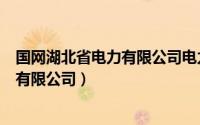 国网湖北省电力有限公司电力科学研究院（国网湖北省电力有限公司）