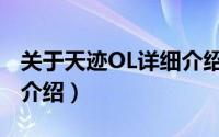 关于天迹OL详细介绍简介（关于天迹OL详细介绍）