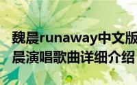 魏晨runaway中文版简介（关于runaway 魏晨演唱歌曲详细介绍）