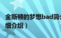 金斯顿的梦想bad简介（关于金斯顿的梦想详细介绍）