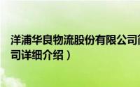 洋浦华良物流股份有限公司简介（关于洋浦中良海运有限公司详细介绍）