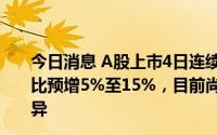 今日消息 A股上市4日连续涨停，德明利：上半年净利润同比预增5%至15%，目前尚未发现实际情况与预计存较大差异