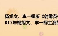 杨旭文、李一桐版《射雕英雄传》简介（关于射雕英雄传 2017年杨旭文、李一桐主演的电视剧详细介绍）