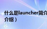 什么是launcher简介（关于Z Launcher详细介绍）