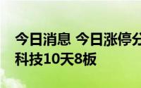 今日消息 今日涨停分析：64只涨停股，金智科技10天8板