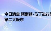 今日消息 阿斯顿·马丁进行融资，沙特主权财富基金将成其第二大股东