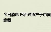 今日消息 巴西对原产于中国的镁颗粒反倾销日落复审案作出终裁