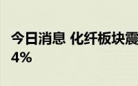 今日消息 化纤板块震荡拉升，汇隆新材涨超14%