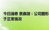 今日消息 景嘉微：公司图形显控领域产品毛利率小幅波动属于正常情况