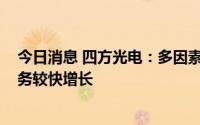 今日消息 四方光电：多因素助力2022年度气体分析仪器业务较快增长