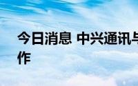 今日消息 中兴通讯与IPMA中国建立战略合作