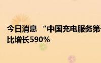 今日消息 “中国充电服务第一股”能链智电二季度净营收同比增长590%