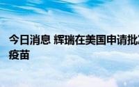 今日消息 辉瑞在美国申请批准针对奥密克戎毒株的二价新冠疫苗