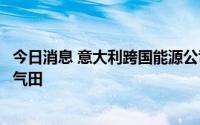 今日消息 意大利跨国能源公司于塞浦路斯海域发现大型天然气田