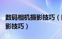 数码相机摄影技巧（数码摄影100技：人像摄影技巧）