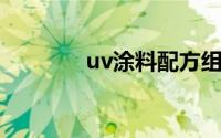 uv涂料配方组成（UV涂料）