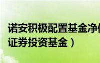 诺安积极配置基金净值（诺安灵活配置混合型证券投资基金）