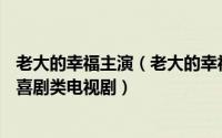 老大的幸福主演（老大的幸福 2010年李路导演情感、剧情、喜剧类电视剧）