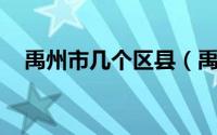 禹州市几个区县（禹州 河南省辖县级市）