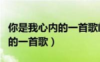 你是我心内的一首歌闽南语发音（你是我心内的一首歌）