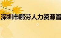 深圳市鹏劳人力资源管理有限公司汕头分公司