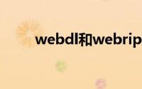 webdl和webrip区别（WEB-DL）