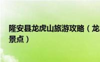 隆安县龙虎山旅游攻略（龙虎山 广西南宁市隆安县内4A级景点）