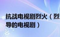 抗战电视剧烈火（烈火 2011年赵青、于震执导的电视剧）