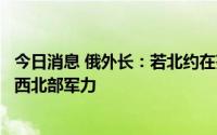 今日消息 俄外长：若北约在芬兰瑞典设基地，俄罗斯将增加西北部军力