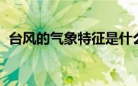 台风的气象特征是什么（台风 气象学名词）