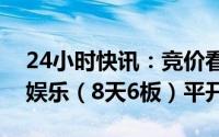 24小时快讯：竞价看龙头：市场焦点股奥飞娱乐（8天6板）平开