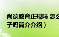 尚德教育正规吗 怎么样（尚德教育真的是骗子吗简介介绍）