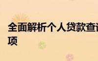 全面解析个人贷款查询：步骤、方法与注意事项