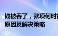 钱被吞了，款项何时能够到账？全面解析延误原因及解决策略