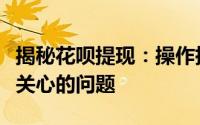 揭秘花呗提现：操作指南、注意事项与你可能关心的问题