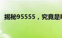 揭秘95555，究竟是哪家银行的客服电话？